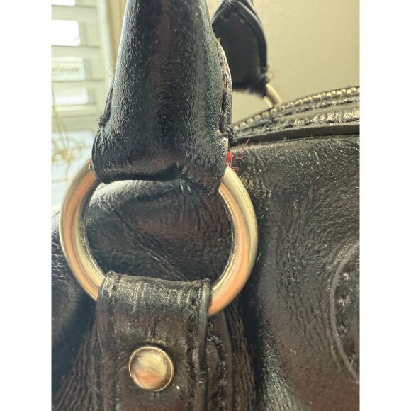 Michael Kors Vintage top handle satchel patent leather GUC - Picture 5 of 14